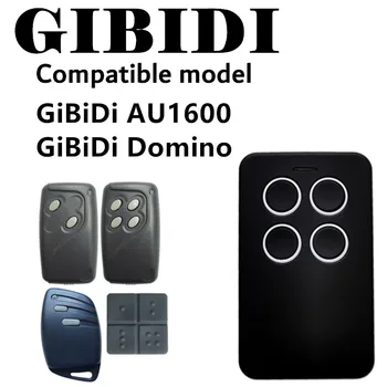 GiBiDi Domino / AU1600 Substituição do Transmissor de Controle Remoto de Portão de chaveiro Novo