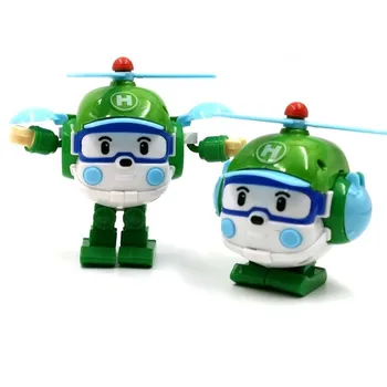 Acion Figura 6 Estilos Robocar Coreia Do Carro Robô Transformação Brinquedos Poli Caminhão De Bombeiros Manual De Deformação Meninos Da Criança Presente Para As Crianças