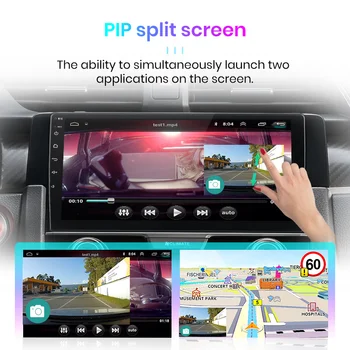 Junsun V1 Android 10.0 DSP CarPlay auto-Rádio Multimédia Player de Vídeo Auto Estéreo Para Honda Civic 10-2020 Tipo R 2 din dvd