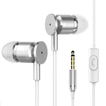 Original EIAOSI X6 In-ear Fone de ouvido de 3,5 mm Studio Baixo Auscultadores Com Microfone Para iphone 6 5s Xiaomi Samsung MP3 MP4 mais Melhor lure