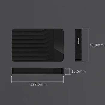 2,5 polegadas USB3.0 HDD do Silicone da Unidade de Disco Rígido Tampa do Protetor de Pele Ultra Macia 2.5