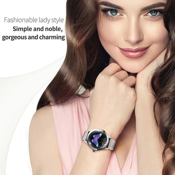 SCOMAS KW10 Mulheres Smart Watch IP68 Impermeável 1.04
