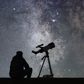 LUXUN 40070 Profissional Poderoso Espaço Monocular, Com acesso Gratuito Tripé HD de Alta Vezes Telescópio Estrelas assistindo Telescópio Astronômico