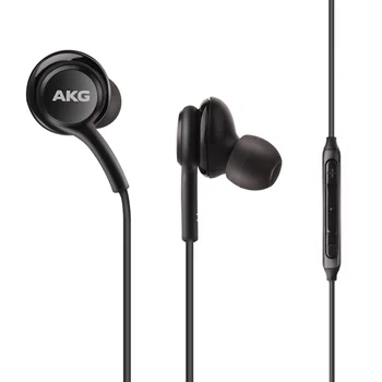 10 PCS CAIXA de Presente SAMSUNG Fones de ouvido AKG Borda EO IG955 com Fio de 3,5 mm De ouvido com Microfone para Samsung Galaxy S10 S9 S8