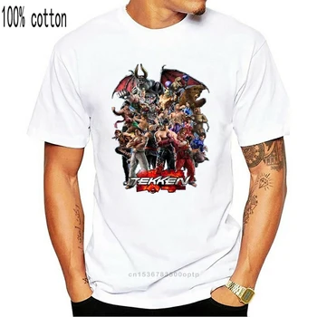 Jogo Tekken T-Shirt Para Homens E Criança Full-Figurado Camiseta