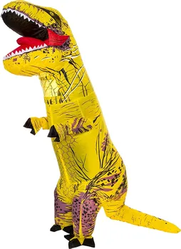 Inflável Dinossauro Traje Adulto Gigante Jurassic T-Rex Explodir Traje De Halloween