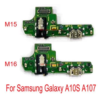 10 PCS Originais de Carga USB de Carregamento da Porta de ligação da Placa Flex Cabo Para Samsung Galaxy A10S A107 A107F M15 / M16 Parte da Versão