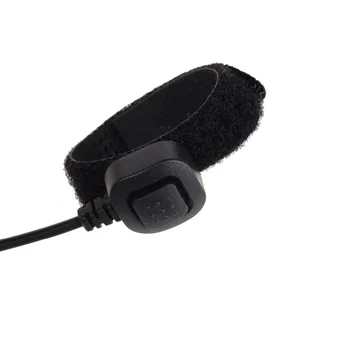 YIDATON Novo D-Forma PTT Fone Auricular com Microfone PTT para Kenwood Baofeng UV5R BF-888S Retevis TYT Duas Vias de Rádio