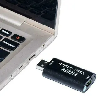 1080P HDMI USB 2.0 Placa de Captura de Vídeo Streaming Gravador de Vídeo do Jogo ao Vivo Transmissão de Streaming de Vídeo da Placa de Captura