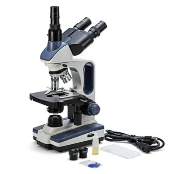 A Fase mecânica Microscópio----SWIFT 40X-2500X Pro Trinocular Pesquisador do Laboratório de Ciência de Estudantes de Biologia Microscópio com Câmera de 3MP