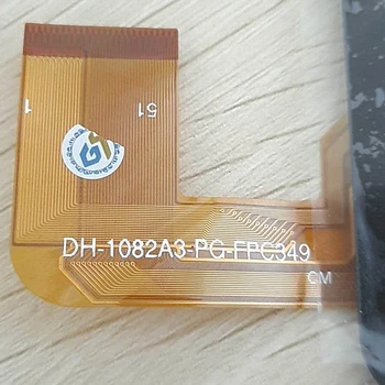 Preto de 10,1 Polegadas P/N DH-1082A1-PG-FPC256 / DH-1082A3-PG-FPC349 tela de toque Capacitivo painel de reparação de peças de substituição