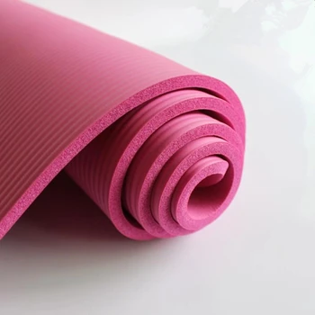 183 x 61 x 0,8 cm de 8mm Tapetes de Yoga Equipamentos de Fitness NBR Tapete de Yoga Ginásio Exercício Almofada Non-slip Interior Pilates Construção do Corpo Pad