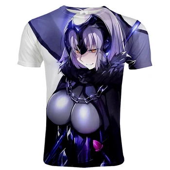 Sorte Grande Ordem 3D Impresso T-shirt Homens Mulheres Estilo Anime Cosplay Streetwear O-Pescoço Camiseta de Moda Unissex Hip Hop T-shirt Tops