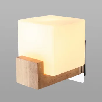 Moderna led parede de cristal de luz penteadeira abajur lampada câmara de luz de sala de estar