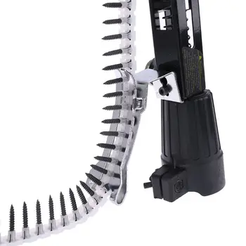 Automático Furadeira Cadeia de Pistola de pregos Adaptador de Rosca de Arma de Furadeira Elétrica sem fio Anexo Madeira Ferramenta