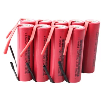 8-40PCS 3,7 V 21700 bateria DIY 5000mah 5C baterias de lítio de bateria para furadeira Elétrica Brinquedo cigarros Eletrônicos