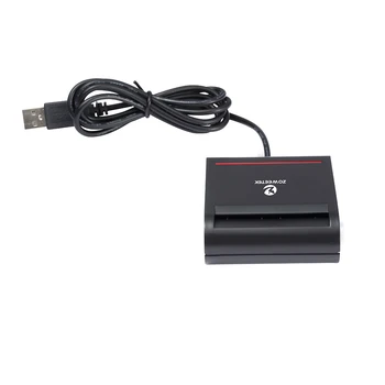 Zoweetek 12026-2 Fácil Comunicação USB EMV Smart Card Reader Writer com o Driver de CD Para ISO 7816 Chip EMV Tags SIM /ATM / IC / Cartões de IDENTIFICAÇÃO