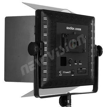 Livre DHL!Godox LED1000C Estúdio de Vídeo Lâmpada de Luz para a Câmera Câmera de vídeo Remoto sem Fio Mutável Versão 3300K-5600K