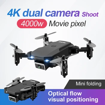 S66 Mini Drone Com Câmera HD RC Dobrável wi-Fi FPV Drone 4K Profesional Selfie 4K Dupla Câmara Drones Quadcopter RC Brinquedos Dron