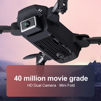S66 Mini Drone Com Câmera HD RC Dobrável wi-Fi FPV Drone 4K Profesional Selfie 4K Dupla Câmara Drones Quadcopter RC Brinquedos Dron