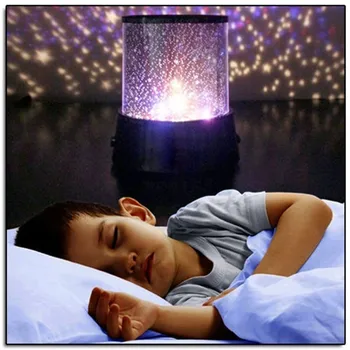 Noite do DIODO emissor de Luz do Projetor Céu Estrelado Estrelas, lua, Mestre de Crianças Bebê Dormir Romântico, colorido lâmpada de Projeção Led L4