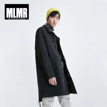 JackJones MLMR de Moda masculina de comprimento Médio Letra Imprimir Casaco de moda Masculina para Homens de Streetwear de Roupas| 219121543