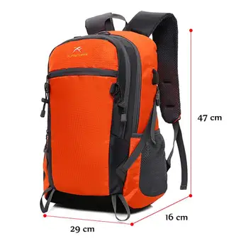 2019 novo Nylon unisex homens pacote de viagem mochila saco de desporto pack Exterior Montanhismo Escalada Caminhadas Camping mochila para o sexo masculino