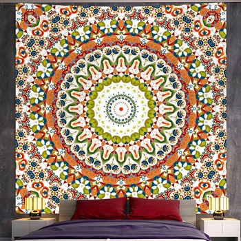 Novos produtos Indianos Mandala tapeçaria bruxaria parede tapeçaria Boêmio casa decoração hippie, psicodélico cena colchão