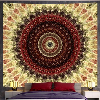 Novos produtos Indianos Mandala tapeçaria bruxaria parede tapeçaria Boêmio casa decoração hippie, psicodélico cena colchão