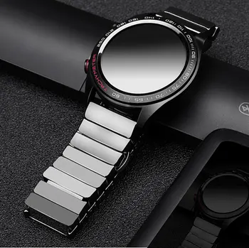 Cerâmica Inteligente Faixa de Relógio Para Samsung Galaxy Watch 3 41 45mm Huawei Assistir GT 2/2e 46mm 42mm Pulseira Para Galaxy Active 2 44mm 40mm