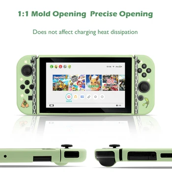 Primavera Elf Casca Protetora de TPU Capa Mole Shell Anti-queda NS de Habitação Jogo de Console Caso de Caixa Para a Nintendo Mudar Acessórios