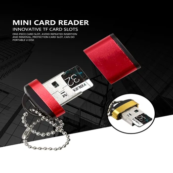 Micro USB 2.0 Leitor de Cartão USB Micro Cartão do TF do Adaptador Usado Para Cartão de Memória Micro SD Utilizado Para PC Computador Notebook