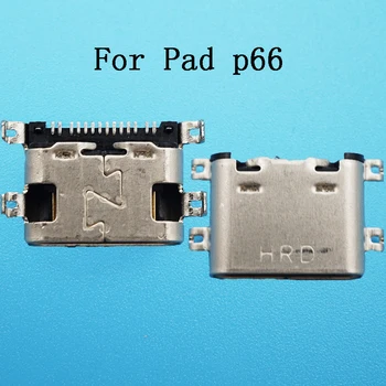 10pcs/lot Carregador Micro USB Porta Dock Conector 14Pin Tipo C Porta USB de Carregamento do Conselho Cauda Ficha de Substituição Para o painel de p66