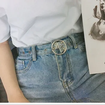 Forma de coração Fivela Cintos para Mulheres Transparente Cinto de Coração de Amor Jeans Vestido de Cintura Pulseira de Prata de Ouro Fivela de Senhoras Clara Correia
