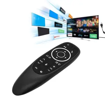 V10 G10S Pro Retroiluminado de Mouse Aéreo Google Pesquisa por Voz 2,4 G remoto da TV, Microfone, CAIXA de controle Giroscópio Mouse sem Fio Smart L3M6