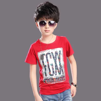 O verão dos Meninos T-shirt de moda infantil, Roupa de Meninos Novos 