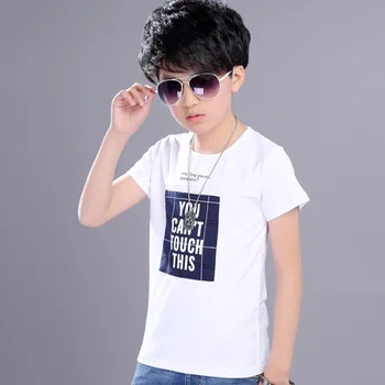 O verão dos Meninos T-shirt de moda infantil, Roupa de Meninos Novos 