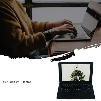 10.1 Polegadas, 1GB de memória RAM 8GB ROM A33 CPU Notebook Windows10 Laptop do Aluno Netbook com linha de wi-FI Para Estudante