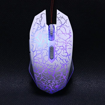 Com fio Mouse para Jogos ZUOYA Ergonômico Profissionais luz de fundo Colorido Jogo de DPI do Mouse Ajustável Óptico de Ratos de Computador