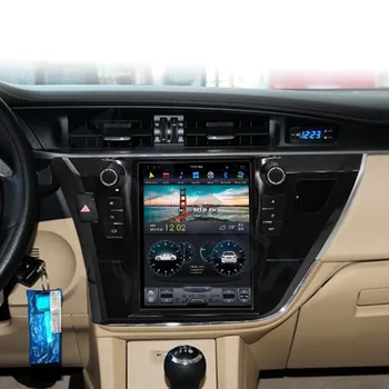 Eletrônica do carro Android 8.1 Tesla estilo de Navegação GPS Para Toyota Corolla 2016 auto-rádio leitor de vídeo com Bluetooth