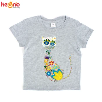 O verão da Marca Nova Meninos, Meninas T-Shirts de Roupas infantis Bing Coelhos de Manga Curta T-Shirts Cartoon Kids S Neck Tee Tops