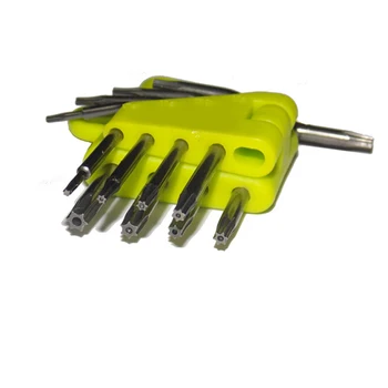 Portátil de Chave Torx Estrela Chave Kit de chave de Fenda T5 T6 T7 T8 T9 T10 T15 T20 para Macbook/Xbox um/PS4/HDD Repair Kit de Ferramentas