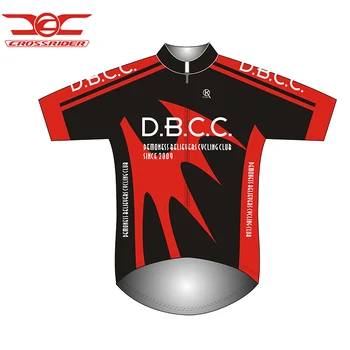 Crossriders 2019 PRETO BDCC de manga curta Bicicleta ciclismo jersey Camisa de ciclismo roupas Ropa Roupa De Ciclismo CY-15