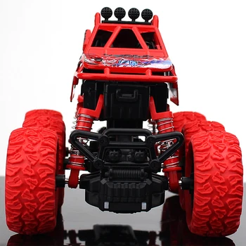 Anti-Choque De Caminhão De Monstro 6 Rodas Rastreador De Veículo Off-Road Atrito Alimentado De 360 Graus Inversão De Presente Brinquedos Ao Ar Livre Da Criança