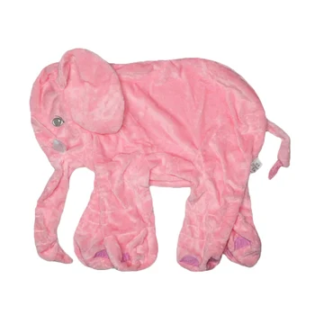 60cm Pele de Elefante de Pelúcia Brinquedo de Pelúcia Crianças do Bebê de Brinquedo Anminal Tamanho Grande Apaziguar Bebê Dormir Travesseiro Baby Calma Boneca de Presente Para Criança