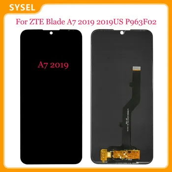 Para ZTE Blade A7 2019 Lcd 2019US P963F02 LCD com Tela de Toque Conversor de Codificação de Montagem cor preta com ferramentas de