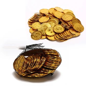 100pcs/pack Novo Casino Poker Chips Bitcoin Modelo de Bitcoin Chapeamento de Ouro de Plástico Prate Moedas de Ouro do Tesouro do Pirata Jogo de Fichas de Poker
