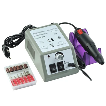 Professional 110-240V Electric Nails Drill Polish Manicure Grinder Pedicure Set
