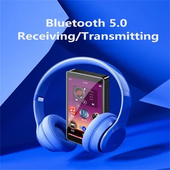O mais novo RUIZU H1 Bluetooth5.0 MP4 Player 4.0 polegadas Touch Screen Gravação de Rádio FM E E-book de Música, Leitor de Vídeo, alto-Falante Embutido