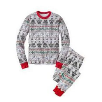 Natal processo de Paternidade, Confortável e casual Pulôver de impressão superior, Família Pijama terno de Duas peças de um pijama
